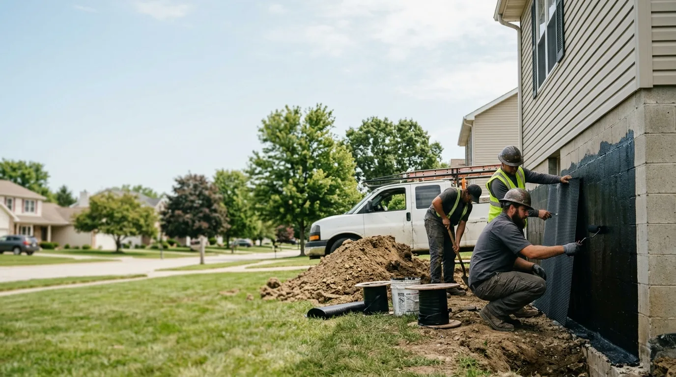 Basement Waterproofing in Pleasant Prairie, WI near me
